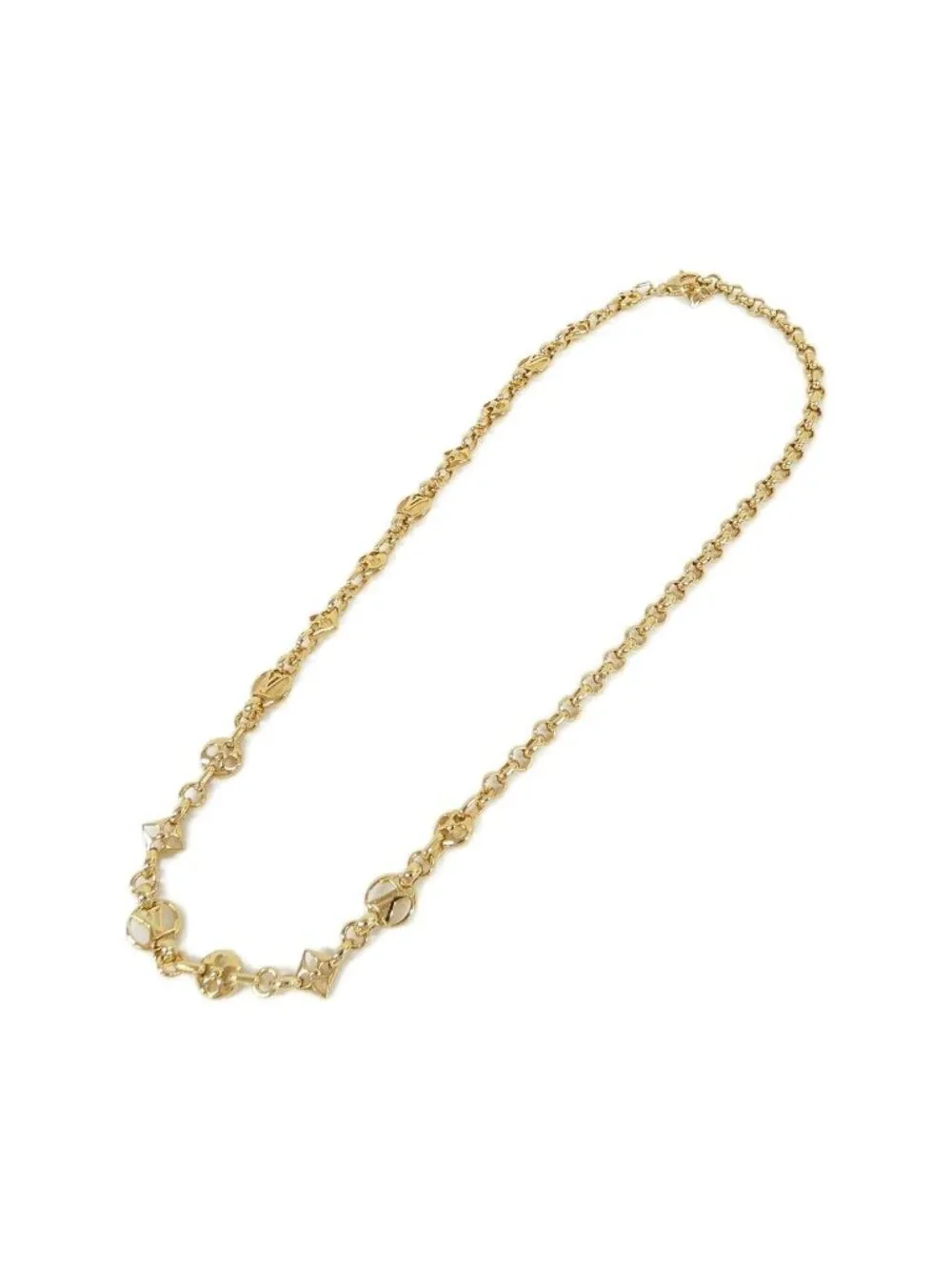 Louis Vuitton Collier Cles in Rock Necklace